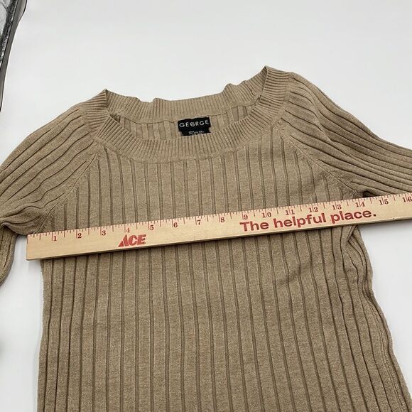 Urbane khaki heather George sweater - Picture 6 of 7